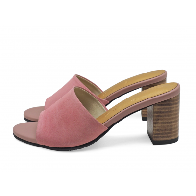 Women Sandals HSC-95 Pink Suede